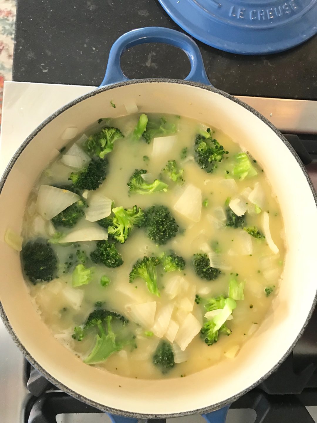 Creamy Broccoli Bean Soup – Shelly Boudah